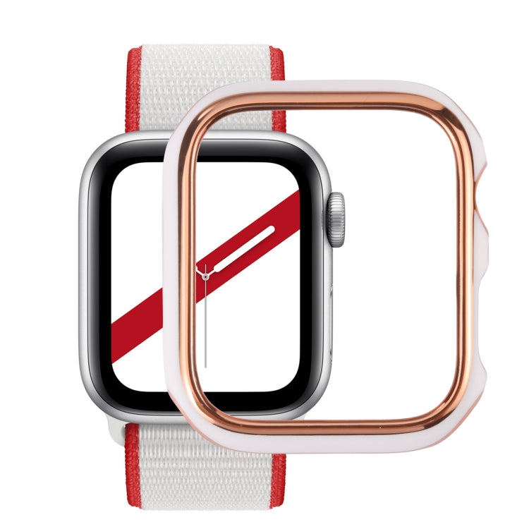 Dual-color Electroplating PC Protective Watch Case, For Apple Watch Series 3 & 2 & 1 42mm