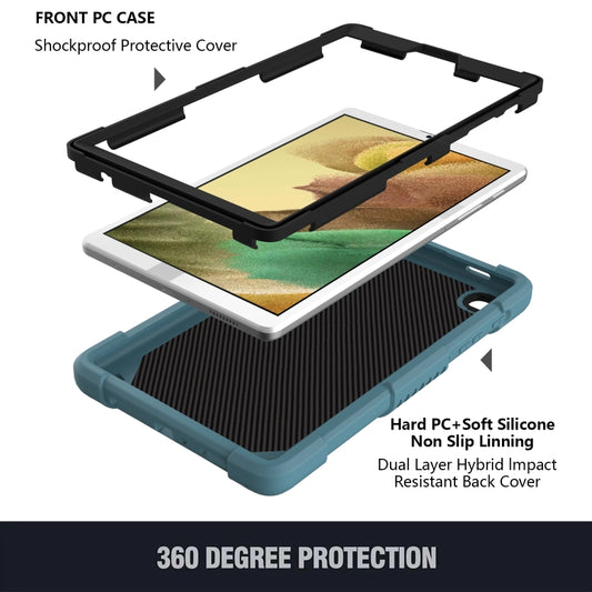 Butterfly-shaped kickstand detail on Galaxy Tab A7 Lite SM-T225 protective cover