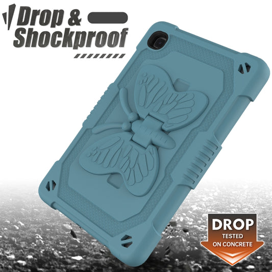 Tab A7 Lite case back panel showing durable PC material and silicone grip edges