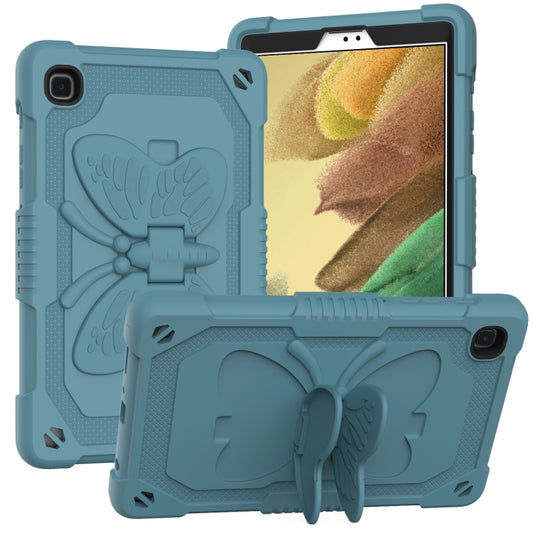 Galaxy Tab A7 Lite protective case with butterfly holder stand and pen slot