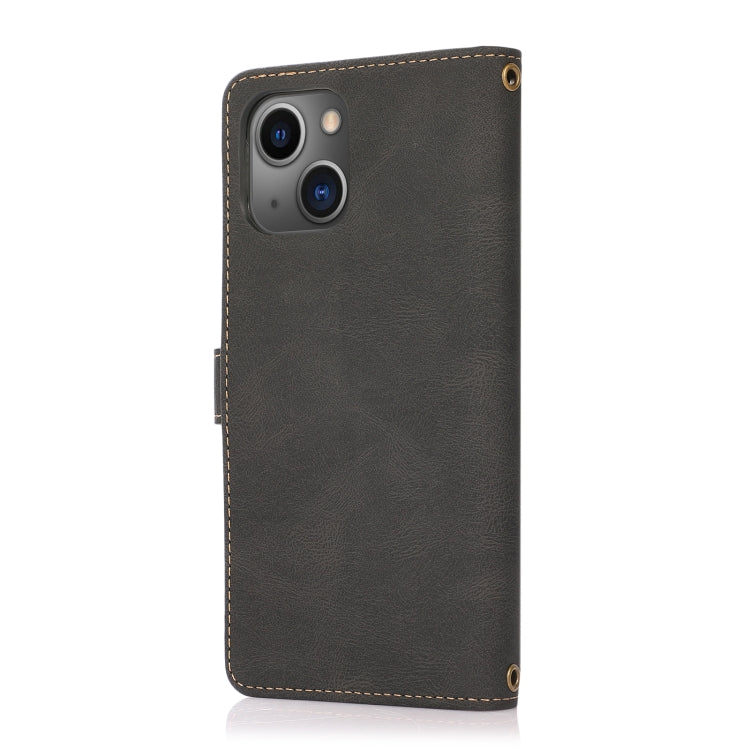 PU + TPU Horizontal Flip Leather Case with Holder & Card Slot & Wallet & Lanyard, For iPhone 13, For iPhone 13 Pro, For iPhone 13 Pro Max