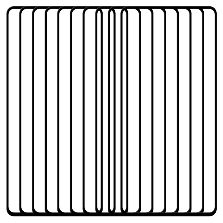 25 PCS Full Glue Full Screen Tempered Glass Film