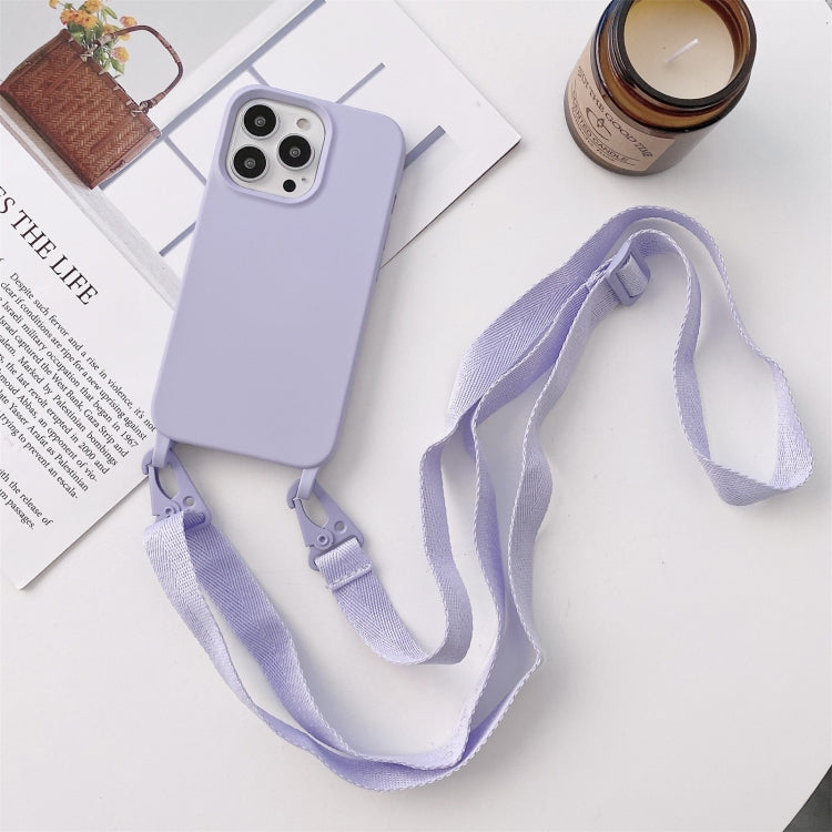 E-Comfort Elastic Silicone Protective Case with Lanyard for iPhone 11