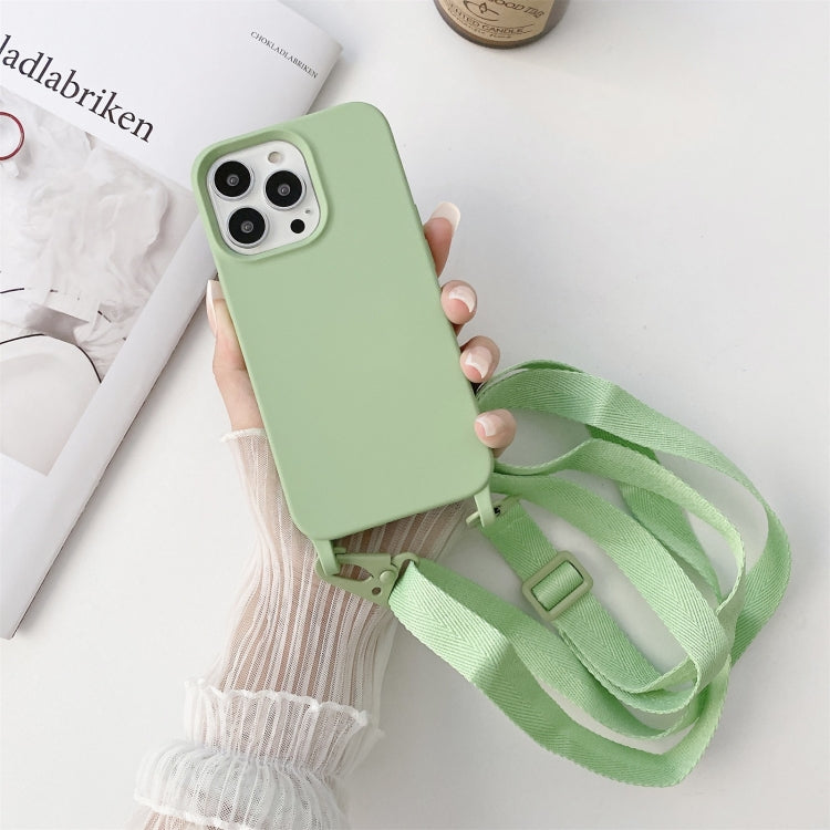 E-Comfort Elastic Silicone Protective Case with Lanyard for iPhone 11