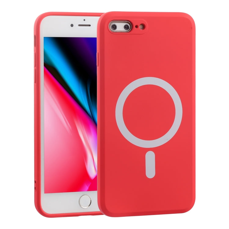 Silicone Full Coverage Shockproof Magsafe Case, For iPhone SE 2022 / SE 2020 / 7 / 8, For iPhone 7 Plus / 8 Plus
