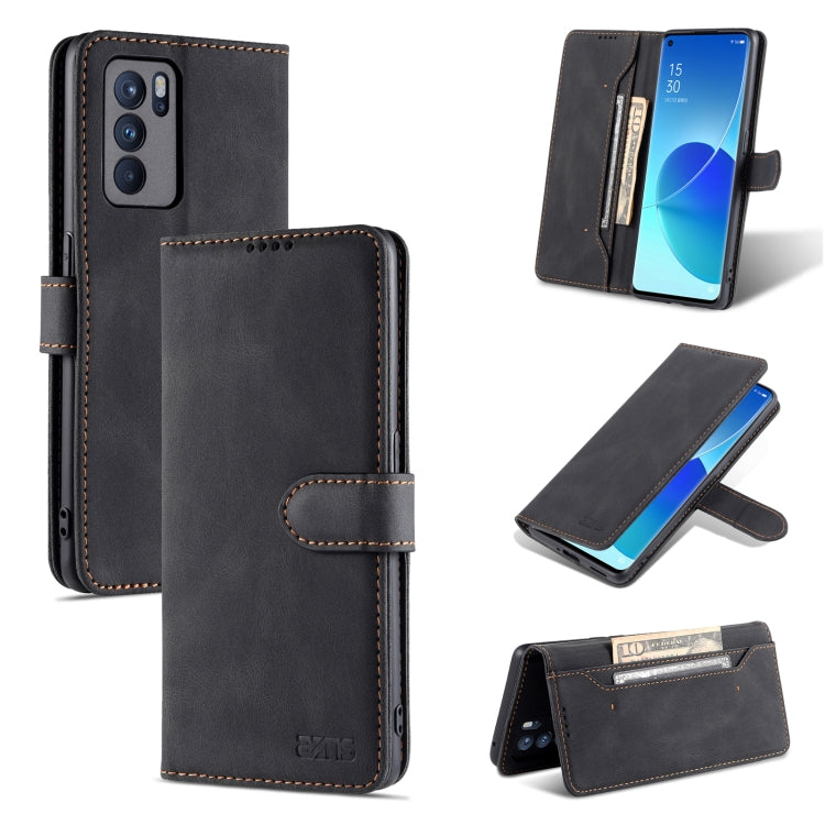 AZNS Dream II Skin Feel PU+TPU Horizontal Flip Leather Case with Holder & Card Slots & Wallet