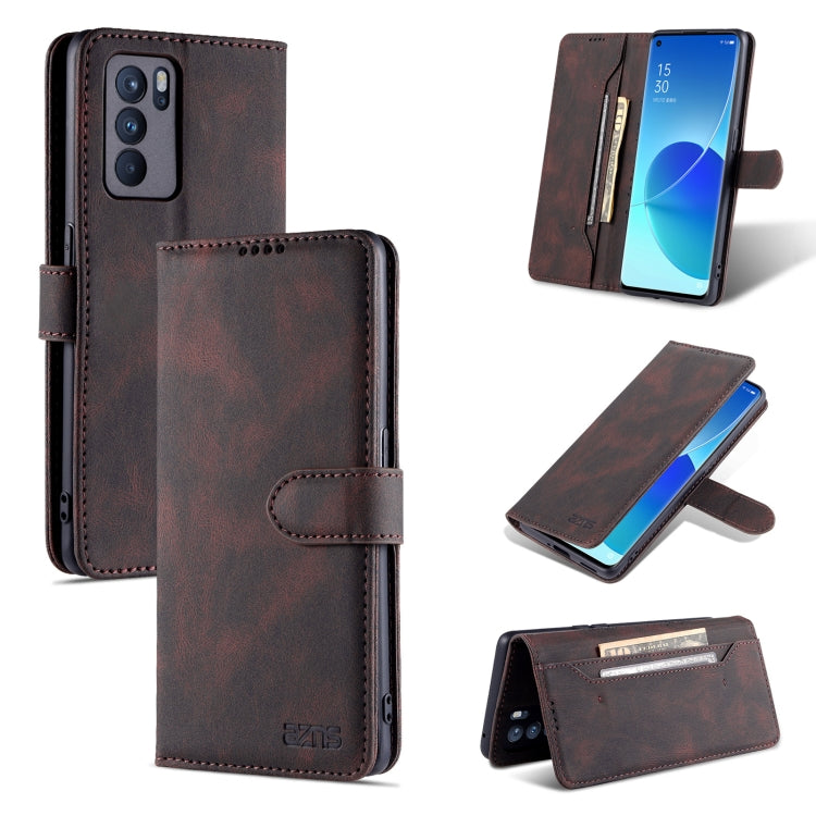 AZNS Dream II Skin Feel PU+TPU Horizontal Flip Leather Case with Holder & Card Slots & Wallet