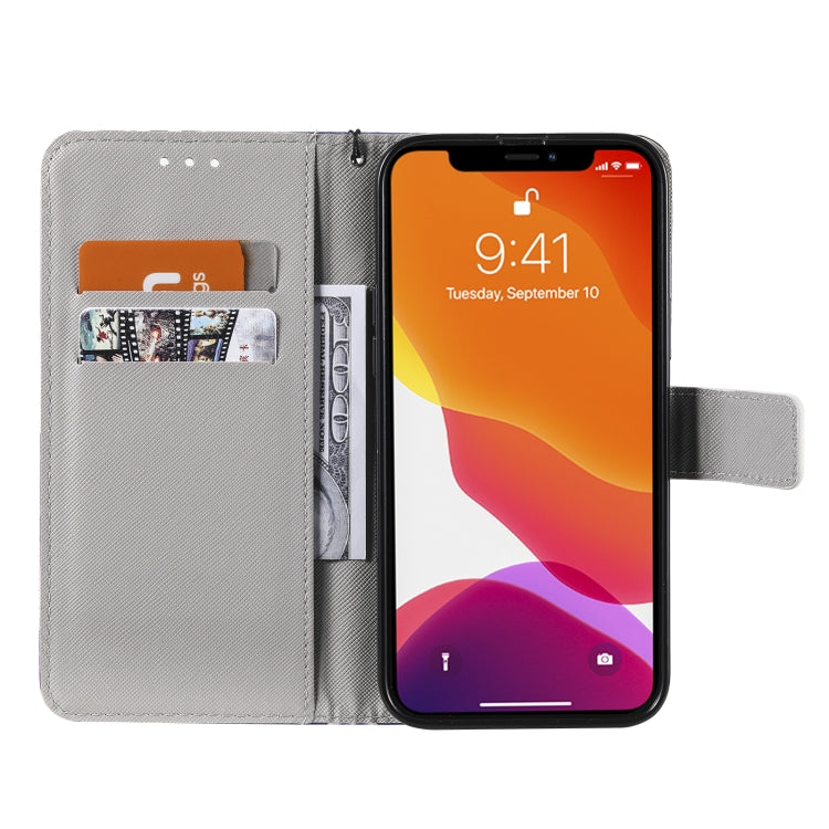 3D Painted Pattern Horizontal Flip Leather Case with Holder & Card Slots & Wallet, For iPhone 13, For iPhone 13 Mini, For iPhone 13 Pro, For iPhone 13 Pro Max
