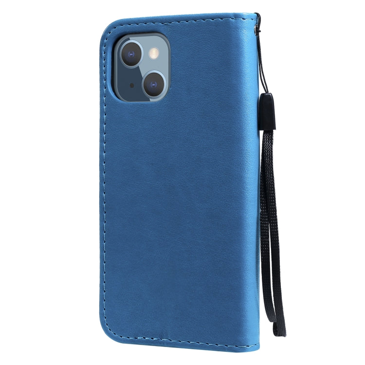 Cat Bee Embossing Pattern Shockproof Horizontal Flip Leather Case with Holder & Card Slots & Wallet, For iPhone 13 mini, For iPhone 13, For iPhone 13 Pro, For iPhone 13 Pro Max