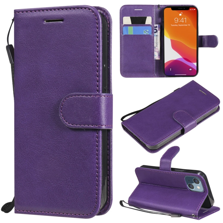 Pure Color Horizontal Flip Leather Case with Holder & Card Slots & Wallet & Lanyard, For iPhone 13 mini, For iPhone 13, For iPhone 13 Pro, For iPhone 13 Pro Max