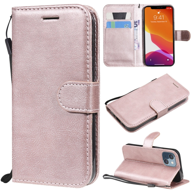 Pure Color Horizontal Flip Leather Case with Holder & Card Slots & Wallet & Lanyard, For iPhone 13 mini, For iPhone 13, For iPhone 13 Pro, For iPhone 13 Pro Max