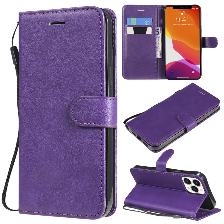 Pure Color Horizontal Flip Leather Case with Holder & Card Slots & Wallet & Lanyard, For iPhone 13 mini, For iPhone 13, For iPhone 13 Pro, For iPhone 13 Pro Max
