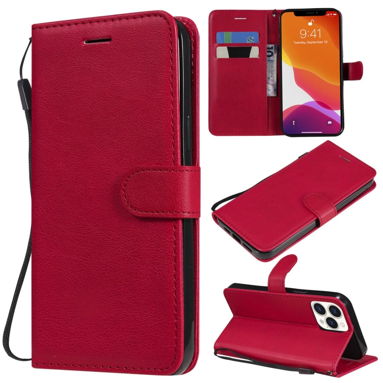 Pure Color Horizontal Flip Leather Case with Holder & Card Slots & Wallet & Lanyard, For iPhone 13 mini, For iPhone 13, For iPhone 13 Pro, For iPhone 13 Pro Max