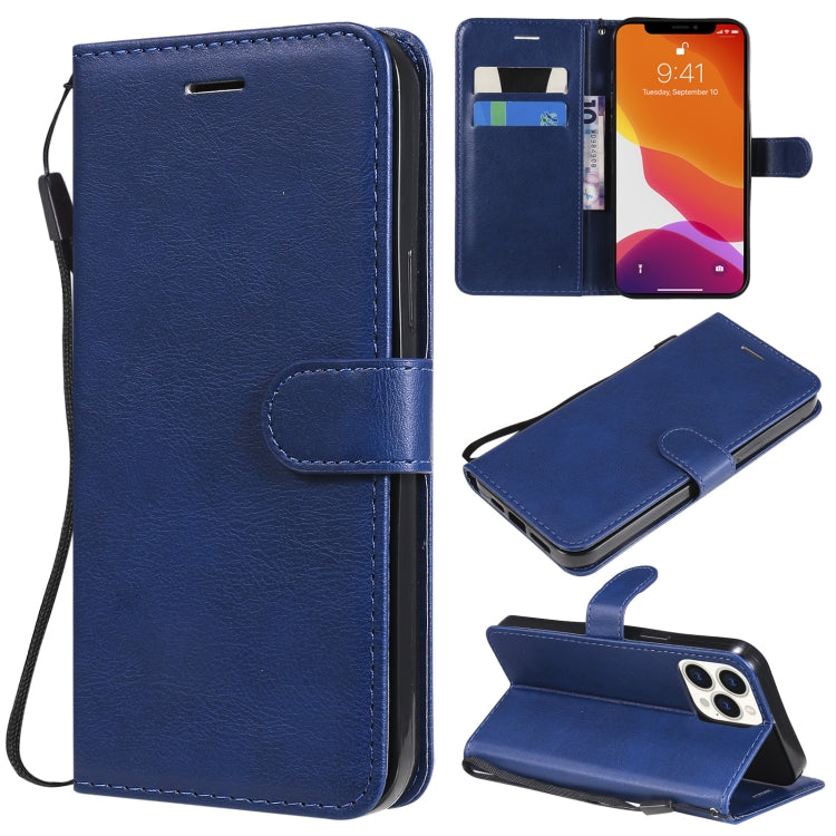 Pure Color Horizontal Flip Leather Case with Holder & Card Slots & Wallet & Lanyard, For iPhone 13 mini, For iPhone 13, For iPhone 13 Pro, For iPhone 13 Pro Max