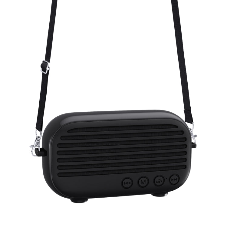 New Rixing NR-3000M Bluetooth 5.0 Portable Karaoke Wireless Bluetooth Speaker with Microphone & Shoulder Strap, NR-3000M(Black), NR-3000M(Red), NR-3000M(Blue), NR-3000M(Green)