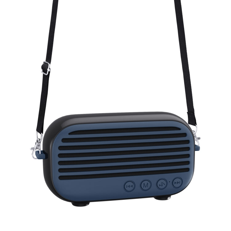 New Rixing NR-3000M Bluetooth 5.0 Portable Karaoke Wireless Bluetooth Speaker with Microphone & Shoulder Strap, NR-3000M(Blue), NR-3000M(Green), NR-3000M(Black), NR-3000M(Red)