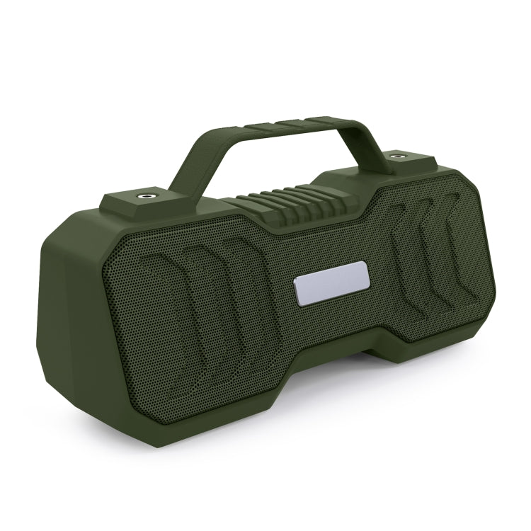 New Rixing NR-4500M Bluetooth 5.0 Portable Outdoor Karaoke Wireless Bluetooth Speaker with Microphone, NR-4500M(Grey), NR-4500M(Black), NR-4500M(Red), NR-4500M(Green), NR-4500M(Dark Green)