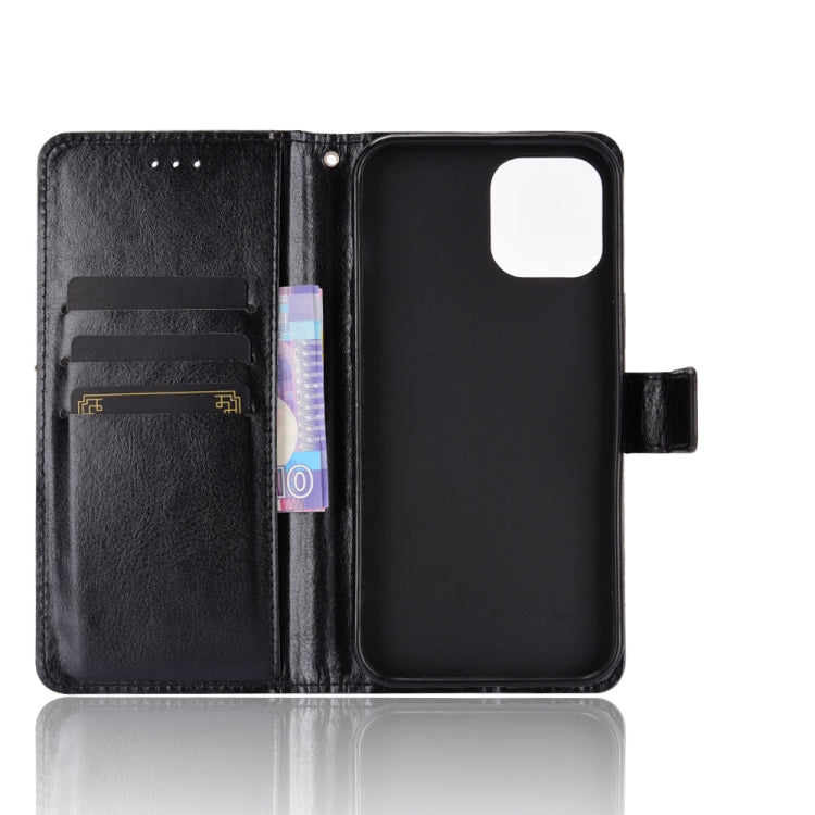 Crazy Horse Texture Horizontal Flip Leather Case with Holder & Card Slots & Lanyard, For iPhone 13 mini, For iPhone 13, For iPhone 13 Pro, For iPhone 13 Pro Max