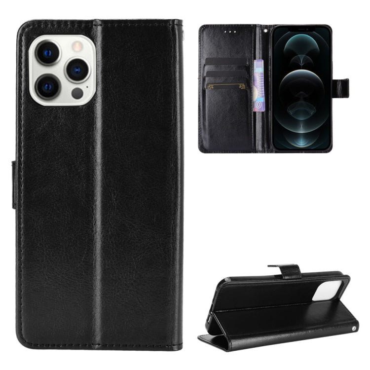Crazy Horse Texture Horizontal Flip Leather Case with Holder & Card Slots & Lanyard, For iPhone 13 mini, For iPhone 13, For iPhone 13 Pro, For iPhone 13 Pro Max