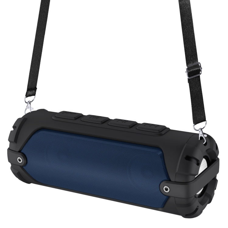 New Rixing NR-6013 Bluetooth 5.0 Portable Outdoor Wireless Bluetooth Speaker with Shoulder Strap, NR-6013(Blue), NR-6013(Green), NR-6013(Black), NR-6013(Red)