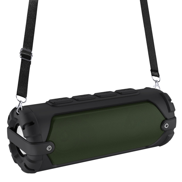 New Rixing NR-6013 Bluetooth 5.0 Portable Outdoor Wireless Bluetooth Speaker with Shoulder Strap, NR-6013(Blue), NR-6013(Green), NR-6013(Black), NR-6013(Red)