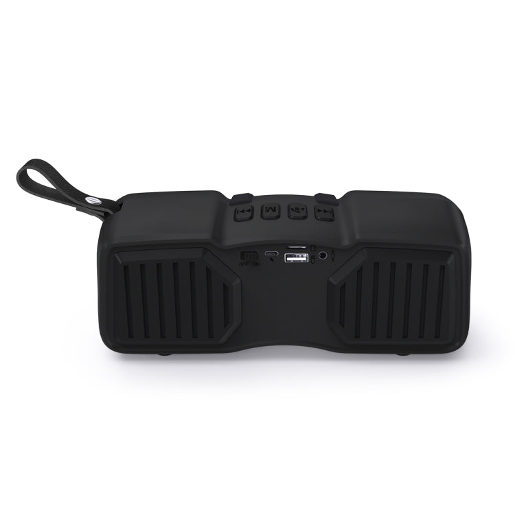 New Rixing NR-9011 Bluetooth 5.0 Portable Outdoor Wireless Bluetooth Speaker, NR-9011(Black), NR-9011(Yellow), NR-9011(Grey), NR-9011(Blue)