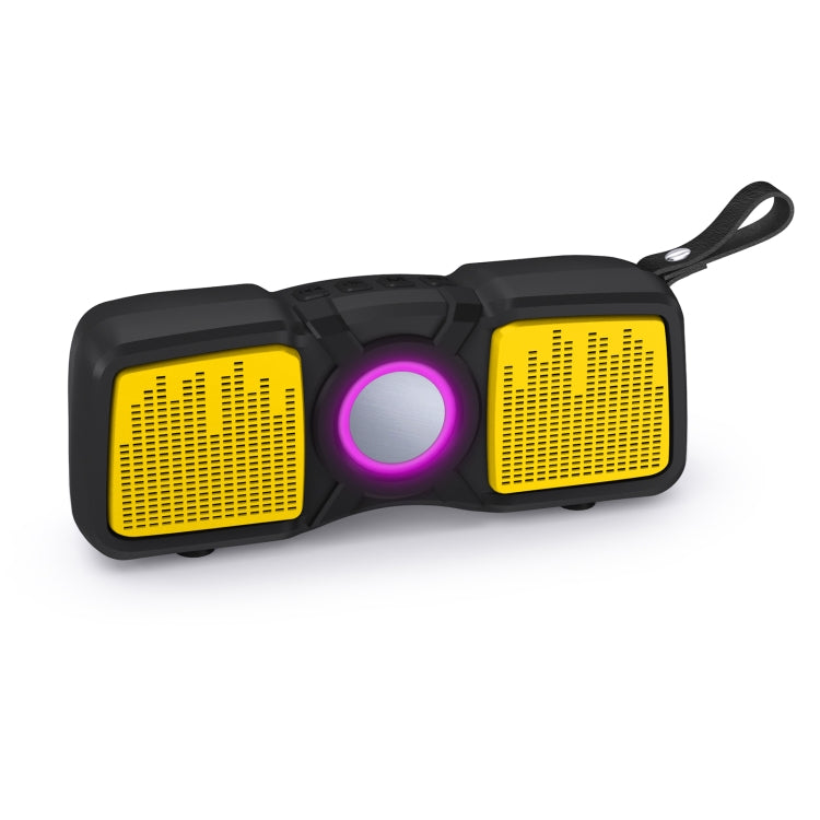 New Rixing NR-9011 Bluetooth 5.0 Portable Outdoor Wireless Bluetooth Speaker, NR-9011(Yellow), NR-9011(Grey), NR-9011(Blue), NR-9011(Black)