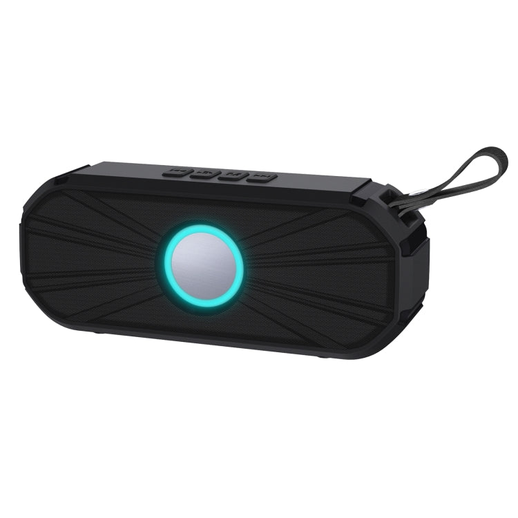 New Rixing NR-9012 Bluetooth 5.0 Portable Outdoor Wireless Bluetooth Speaker, NR-9012(Black), NR-9012(Red), NR-9012(Grey), NR-9012(Blue), NR-9012(Green)