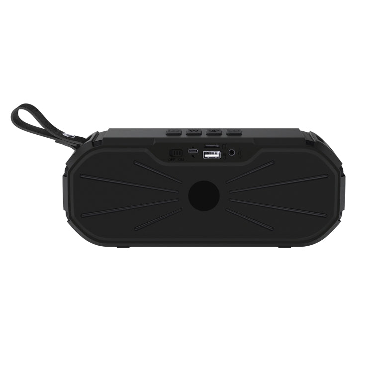 New Rixing NR-9012 Bluetooth 5.0 Portable Outdoor Wireless Bluetooth Speaker, NR-9012(Black), NR-9012(Red), NR-9012(Grey), NR-9012(Blue), NR-9012(Green)