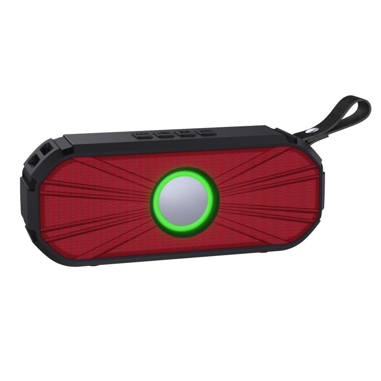 New Rixing NR-9012 Bluetooth 5.0 Portable Outdoor Wireless Bluetooth Speaker, NR-9012(Black), NR-9012(Red), NR-9012(Grey), NR-9012(Blue), NR-9012(Green)