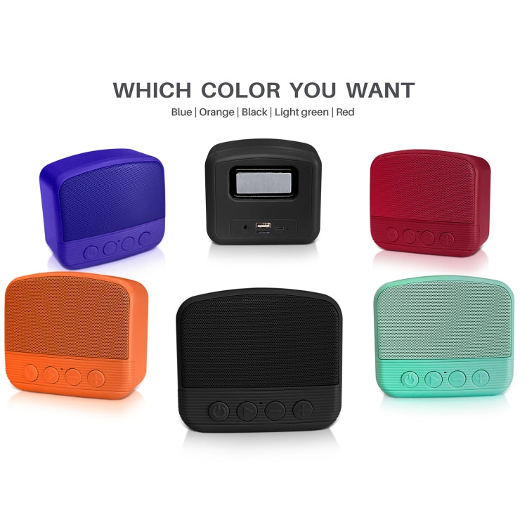 New Rixing NR-101 Mini TWS Bluetooth Speaker, NR-101 (Black), NR-101 (Red), NR-101 (Blue), NR-101 (Orange), NR-101 (Bright Green)