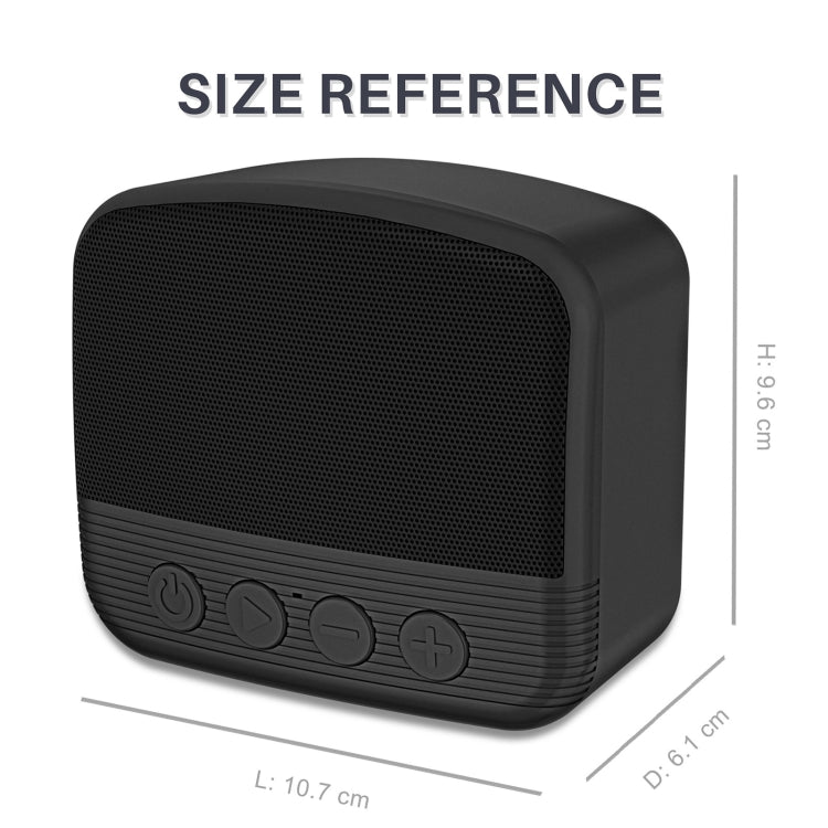 New Rixing NR-101 Mini TWS Bluetooth Speaker, NR-101 (Black), NR-101 (Red), NR-101 (Blue), NR-101 (Orange), NR-101 (Bright Green)