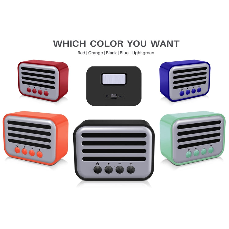 New Rixing NR-102 Mini TWS Bluetooth Speaker, NR-102 (Orange), NR-102 (Black), NR-102 (Red), NR-102 (Blue), NR-102 (Light Green)