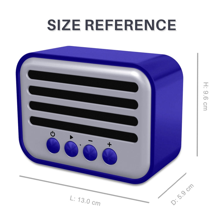 New Rixing NR-102 Mini TWS Bluetooth Speaker, NR-102 (Orange), NR-102 (Black), NR-102 (Red), NR-102 (Blue), NR-102 (Light Green)