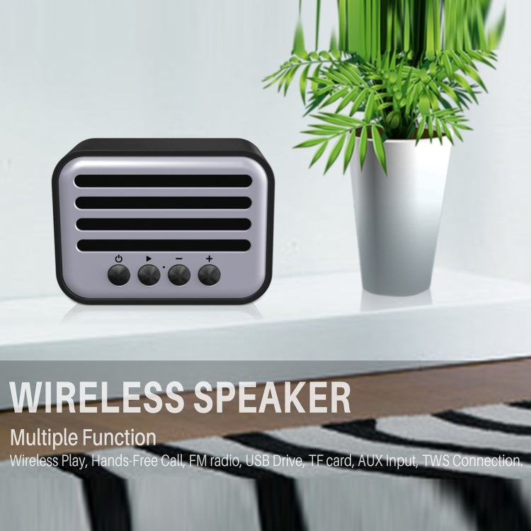 New Rixing NR-102 Mini TWS Bluetooth Speaker, NR-102 (Orange), NR-102 (Black), NR-102 (Red), NR-102 (Blue), NR-102 (Light Green)