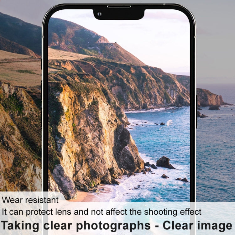 IMAK Integrated Rear Camera Lens Tempered Glass Film with Lens Cap