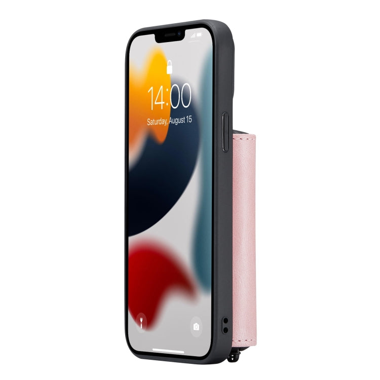 JEEHOOD Magnetic Zipper Horizontal Flip Leather Case with Holder & Card Slot & Wallet