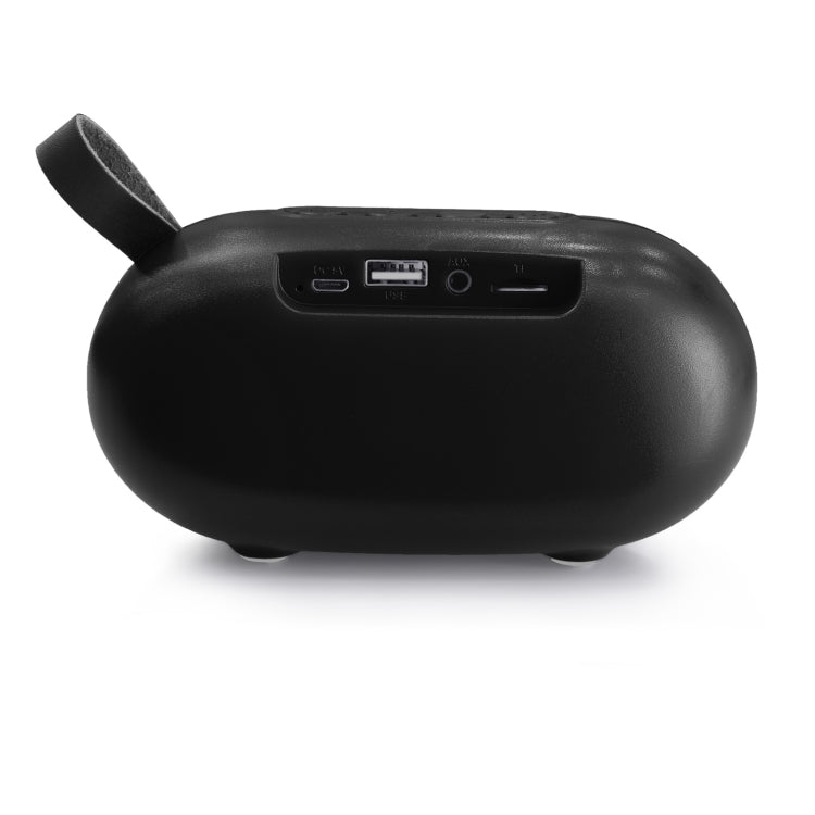 New Rixing NR-105 Mini TWS Metal Bluetooth Speaker Support Hands-free Call / FM, NR-105 (Black), NR-105 (Red), NR-105 (Blue), NR-105 (Brown)