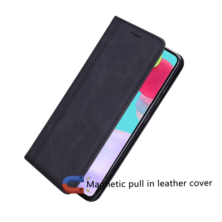 Frosted Business Magnetic Horizontal Flip PU Leather Case with Holder & Card Slot & Lanyard, For iPhone 13, For iPhone 13 Pro, For iPhone 13 Pro Max, For Xiaomi Redmi 10