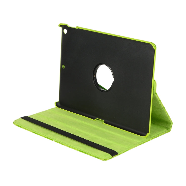 360 Degree Rotating Grape Texture Leather Case with Holder, For iPad 10.2 2021 2020 2019 / 10.5