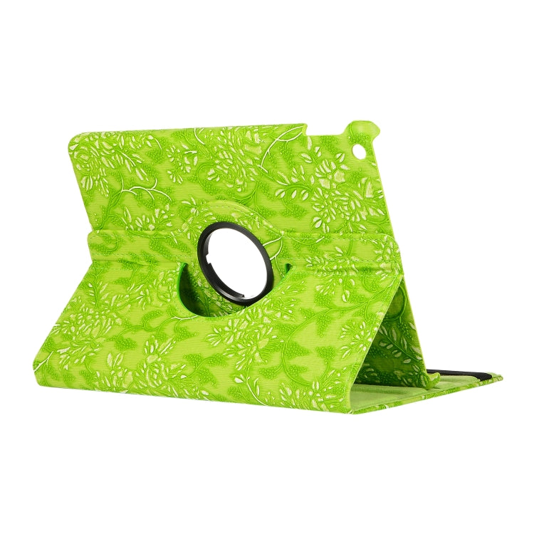 360 Degree Rotating Grape Texture Leather Case with Holder, For iPad 10.2 2021 2020 2019 / 10.5