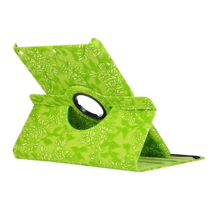360 Degree Rotating Grape Texture Leather Case with Holder, For iPad 10.2 2021 2020 2019 / 10.5