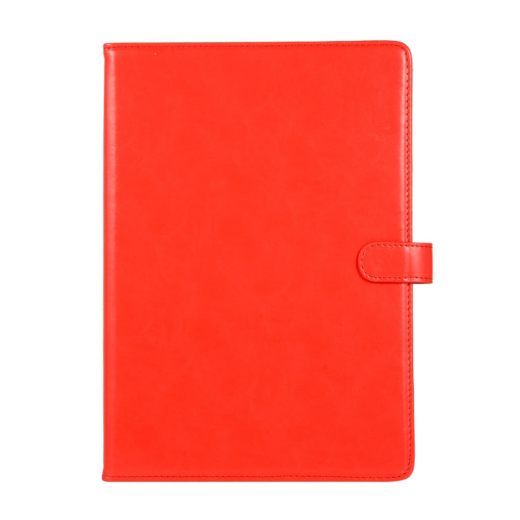 Crazy Horse Texture Horizontal Flip Leather Case with Buckle & Holder & Card Slots & Wallet & Photo Frame, For iPad 10.2 2021 2020 2019 / 10.5, For iPad 9.7 2018 / 2017