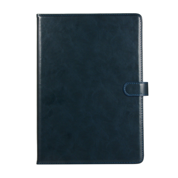 Crazy Horse Texture Horizontal Flip Leather Case with Buckle & Holder & Card Slots & Wallet & Photo Frame, For iPad 10.2 2021 2020 2019 / 10.5, For iPad 9.7 2018 / 2017