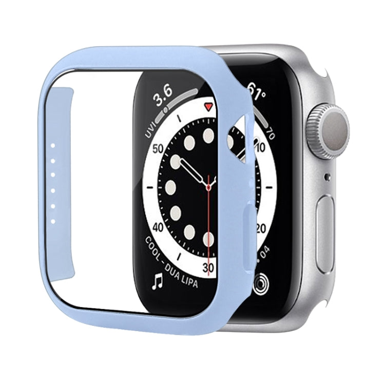 Shockproof PC Protective Case with Tempered Glass Film, For Apple Watch Series 8 / 7 41mm