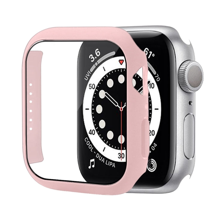 Shockproof PC Protective Case with Tempered Glass Film, For Apple Watch Series 8 / 7 41mm