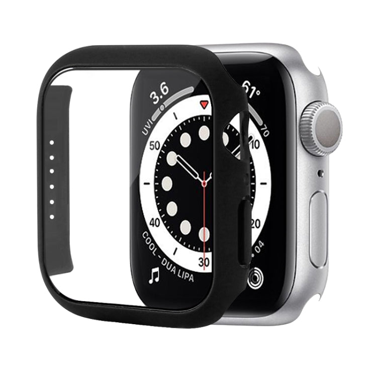 Shockproof PC Protective Case with Tempered Glass Film, For Apple Watch Series 8 / 7 41mm