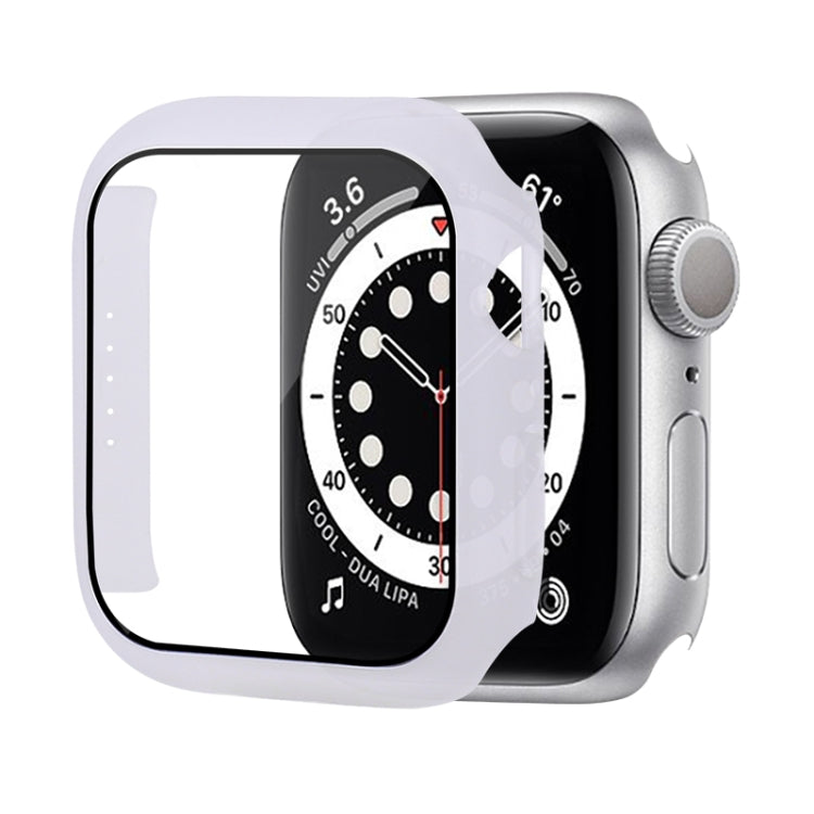 Shockproof PC Protective Case with Tempered Glass Film, For Apple Watch Series 8 / 7 41mm