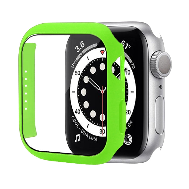 Shockproof PC Protective Case with Tempered Glass Film, For Apple Watch Series 8 / 7 41mm