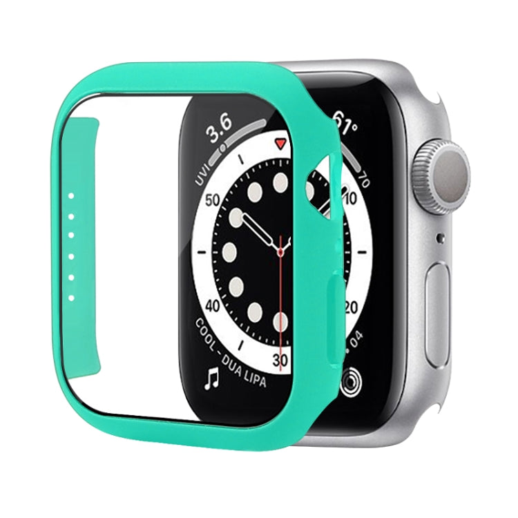 Shockproof PC Protective Case with Tempered Glass Film, For Apple Watch Series 8 / 7 41mm